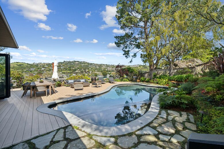 Mid-Century Gem with Pool - Belvedere Tiburon, California