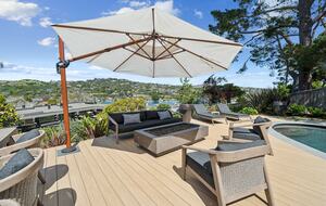 Mid-Century Gem with Pool - Belvedere Tiburon, California