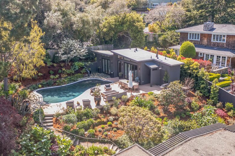 Mid-Century Gem with Pool - Belvedere Tiburon, California