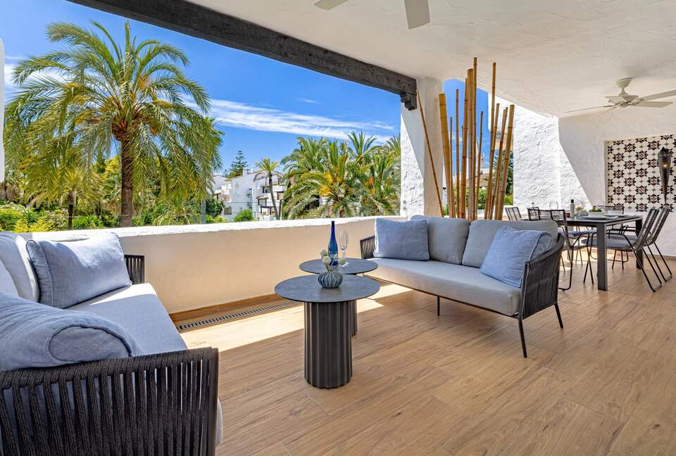 Sophisticated South-Facing Retreat in Puente Romano - Marbella, Spain