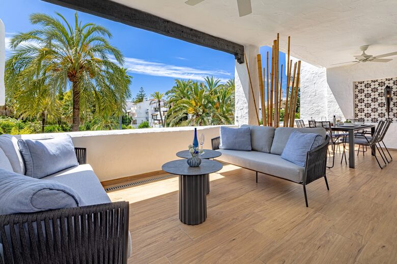 Sophisticated South-Facing Retreat in Puente Romano - Marbella, Spain