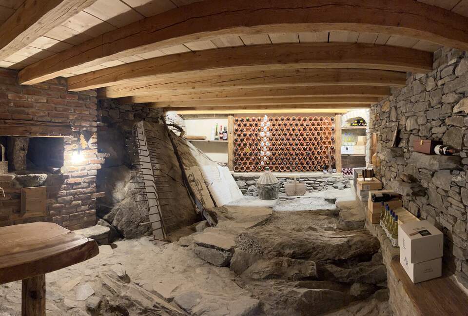 Wine cellar/tasting room