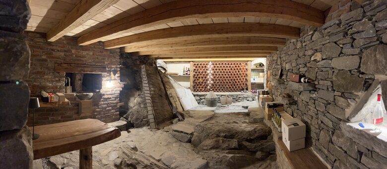 Wine cellar/tasting room