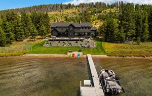 Upscale Montana Retreat with Private Dock & Mountain Views - Anaconda, Montana