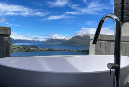 Soak, Sip, and Stay | Romantic Views Over Lake Wakatipu - Queenstown, New Zealand