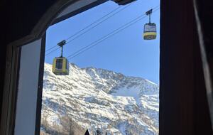 Restaurant view in La Thuile