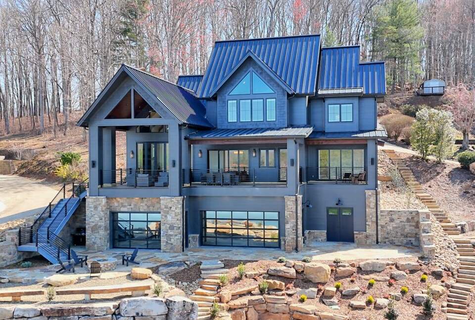 Sunset Views and Sophisticated Lakefront Living - Hayesville, North Carolina