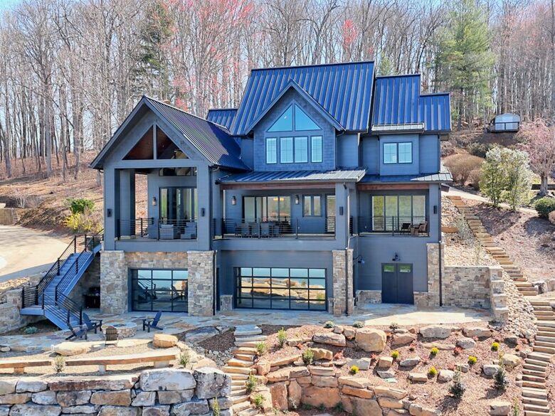 Sunset Views and Sophisticated Lakefront Living - Hayesville, North Carolina