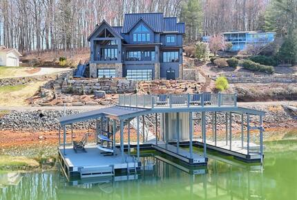 Sunset Views and Sophisticated Lakefront Living - Hayesville, North Carolina