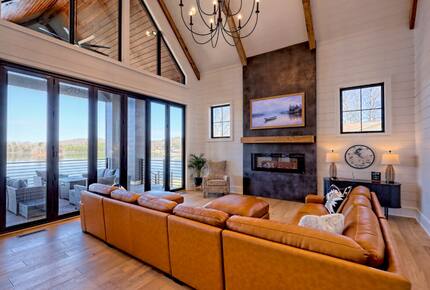Sunset Views and Sophisticated Lakefront Living - Hayesville, North Carolina
