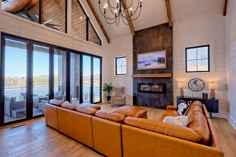 Sunset Views and Sophisticated Lakefront Living - Hayesville, North Carolina