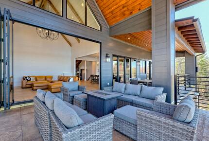 Sunset Views and Sophisticated Lakefront Living - Hayesville, North Carolina