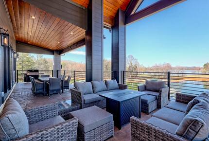 Sunset Views and Sophisticated Lakefront Living - Hayesville, North Carolina