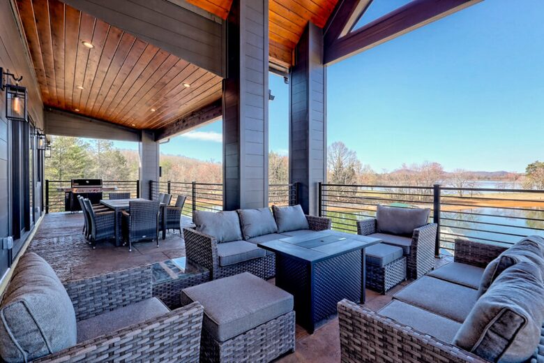 Sunset Views and Sophisticated Lakefront Living - Hayesville, North Carolina