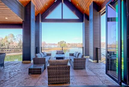Sunset Views and Sophisticated Lakefront Living - Hayesville, North Carolina