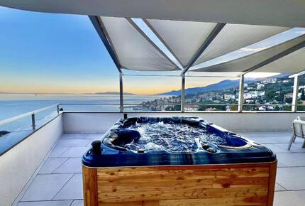 Luxury Coastal Villa with Heated Pool & Rooftop Spa - Opatija, Croatia