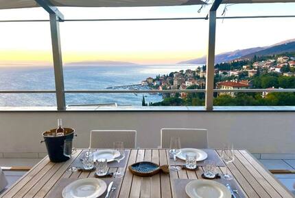 Luxury Coastal Villa with Heated Pool & Rooftop Spa - Opatija, Croatia