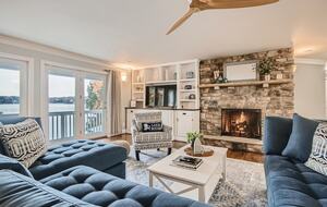 Expansive Lakefront Retreat with Private Beach and Dock - Mooresville, North Carolina