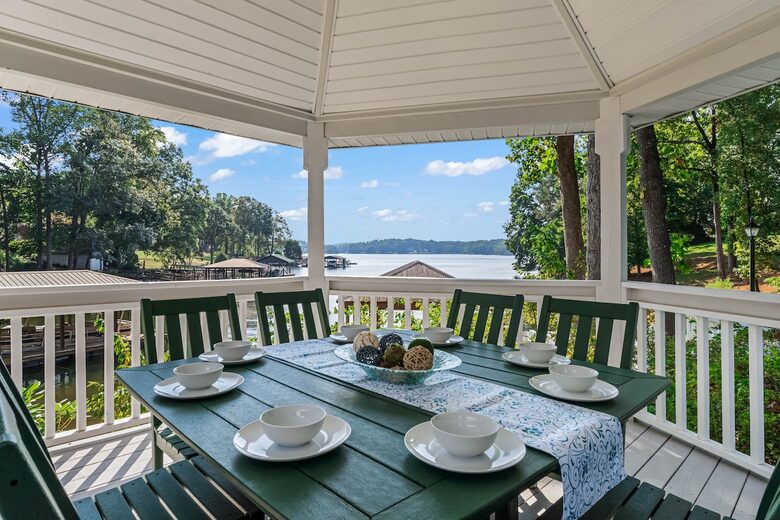 Expansive Lakefront Retreat with Private Beach and Dock - Mooresville, North Carolina
