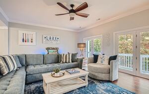 Expansive Lakefront Retreat with Private Beach and Dock - Mooresville, North Carolina