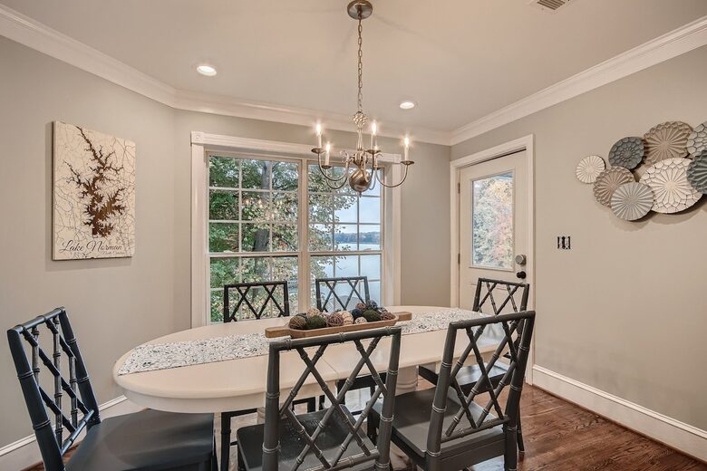 Expansive Lakefront Retreat with Private Beach and Dock - Mooresville, North Carolina