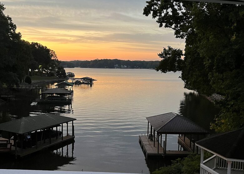 Expansive Lakefront Retreat with Private Beach and Dock - Mooresville, North Carolina