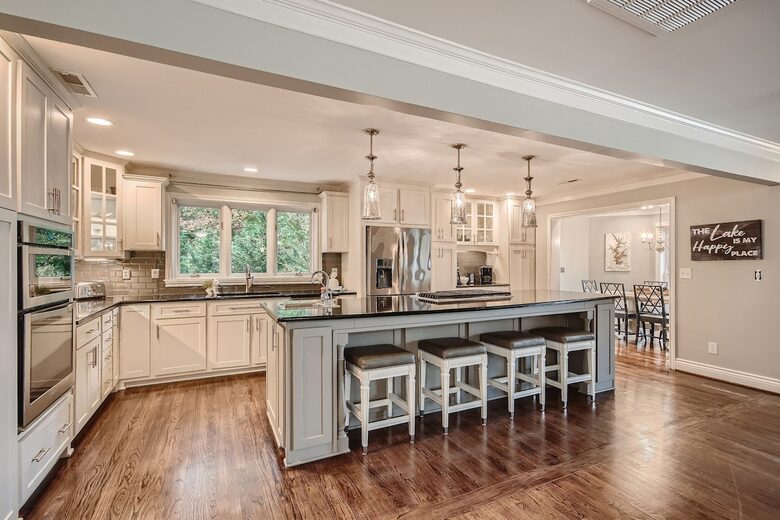 Expansive Lakefront Retreat with Private Beach and Dock - Mooresville, North Carolina