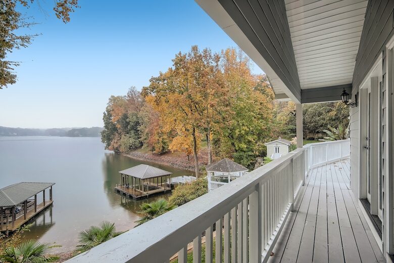 Expansive Lakefront Retreat with Private Beach and Dock - Mooresville, North Carolina