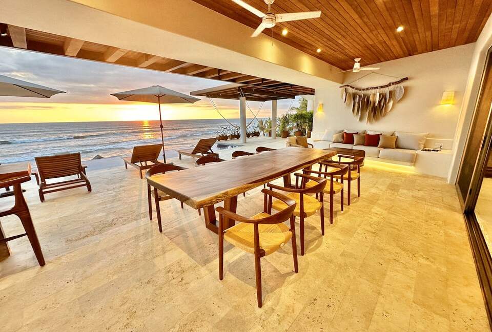 Surfside Elegance on Playa La Saladita - La Saladita, Mexico