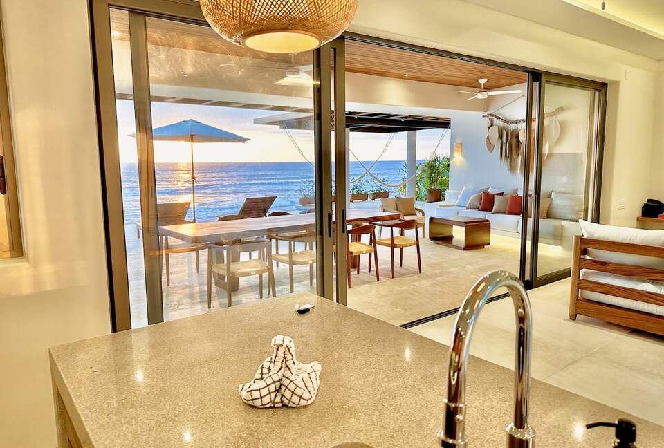 Surfside Elegance on Playa La Saladita - La Saladita, Mexico