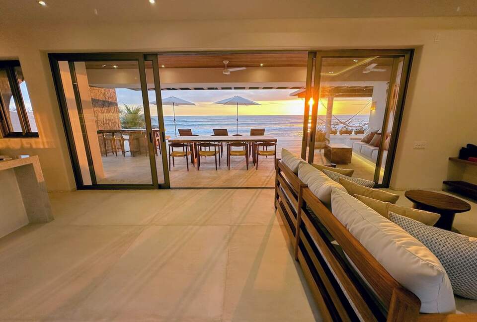 Surfside Elegance on Playa La Saladita - La Saladita, Mexico