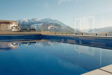 Designer Home with Pool, Sauna & Panoramic Views - Queenstown, New Zealand