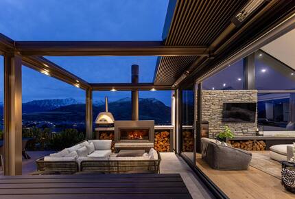 Designer Home with Pool, Sauna & Panoramic Views - Queenstown, New Zealand