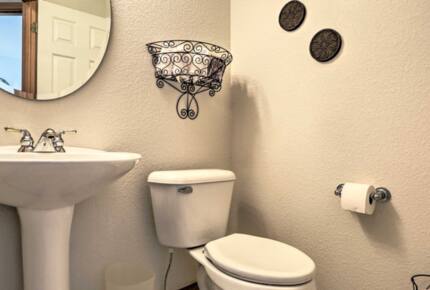 half bathroom- main level