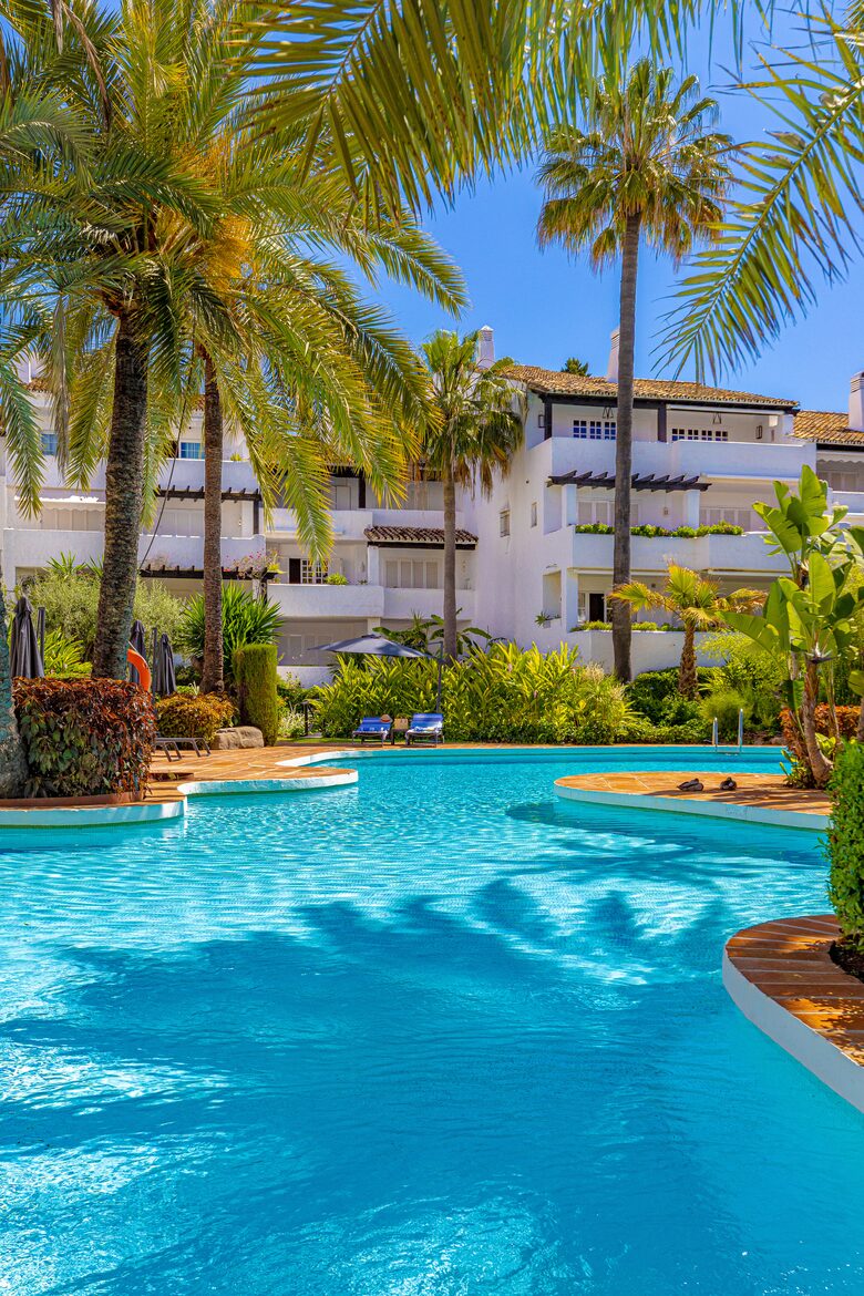Sophisticated South-Facing Retreat in Puente Romano - Marbella, Spain