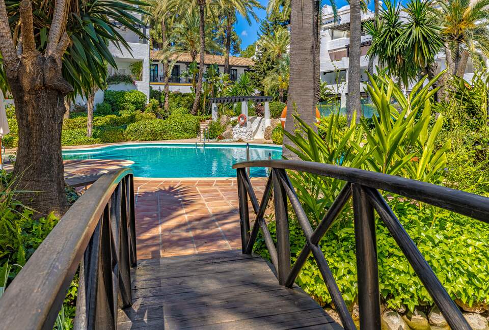 Sophisticated South-Facing Retreat in Puente Romano - Marbella, Spain