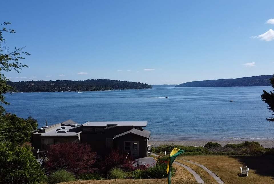 View of Quartermaster Bay with House