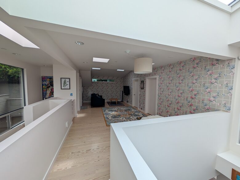 Upstairs family room