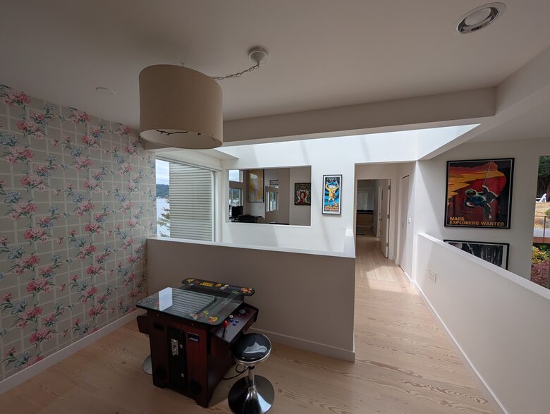 Upstairs family room