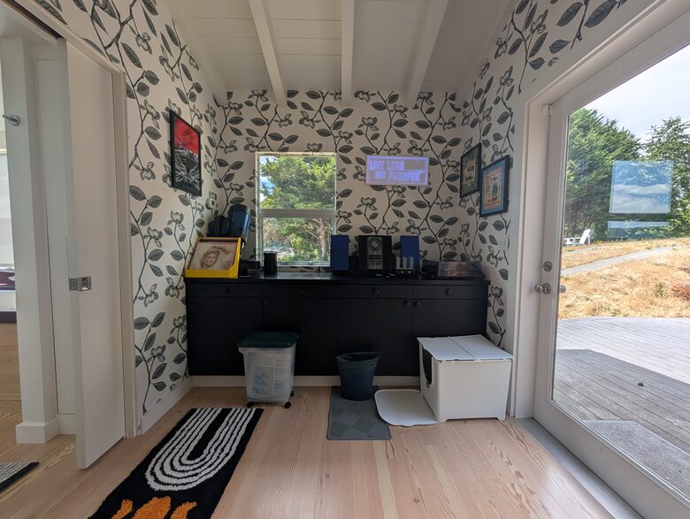 Den/music listening room