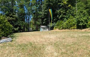 Back field looking north