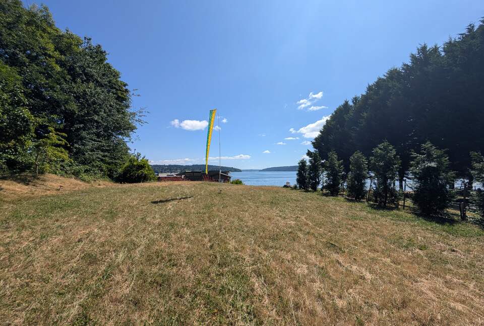 Back field looking south