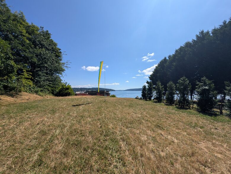 Back field looking south