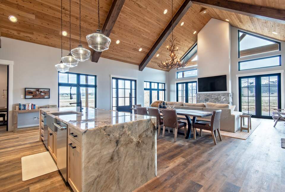 The Great Room with 270 Degree Views