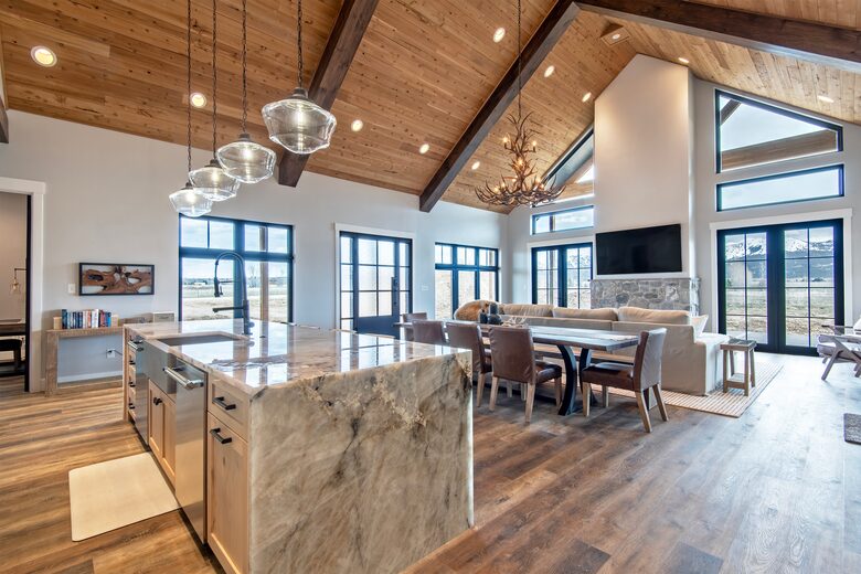 The Great Room with 270 Degree Views