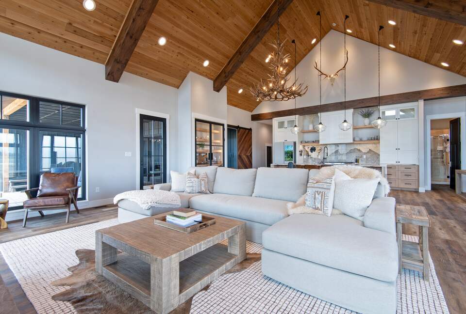 The Great Room with 270 Degree Views