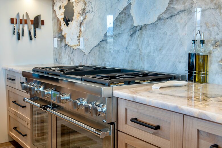 48" Thermador Range, Bespoke Smart Fridge & two dishwashers