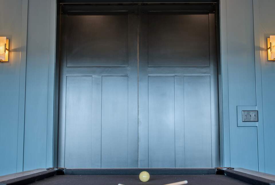 Billiards in the Teton Lounge