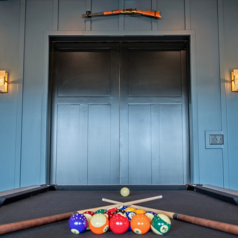 Billiards in the Teton Lounge