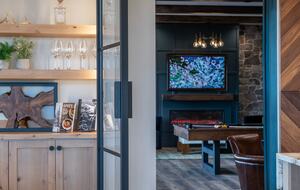 Teton lounge - the modern speakeasy with Teton range views